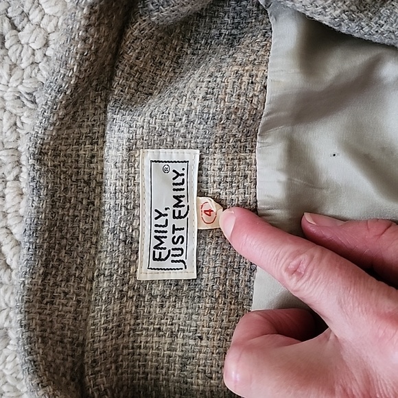 1970s Vintage Emily, Just Emily Wool Bomber Jacket - Picture 2 of 12